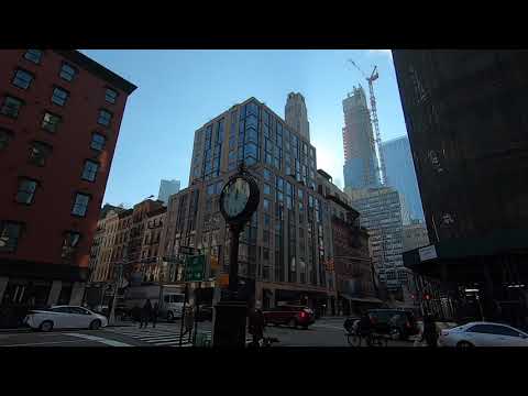 Video: El barrio de Tribeca en Manhattan