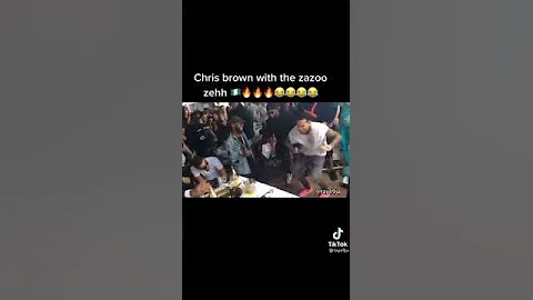 Chris Brown Dances To #Zazu Hit song from portable #Zazoo dance video