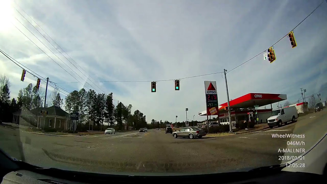 My First Dash Cam Accident - Hit and Run - YouTube