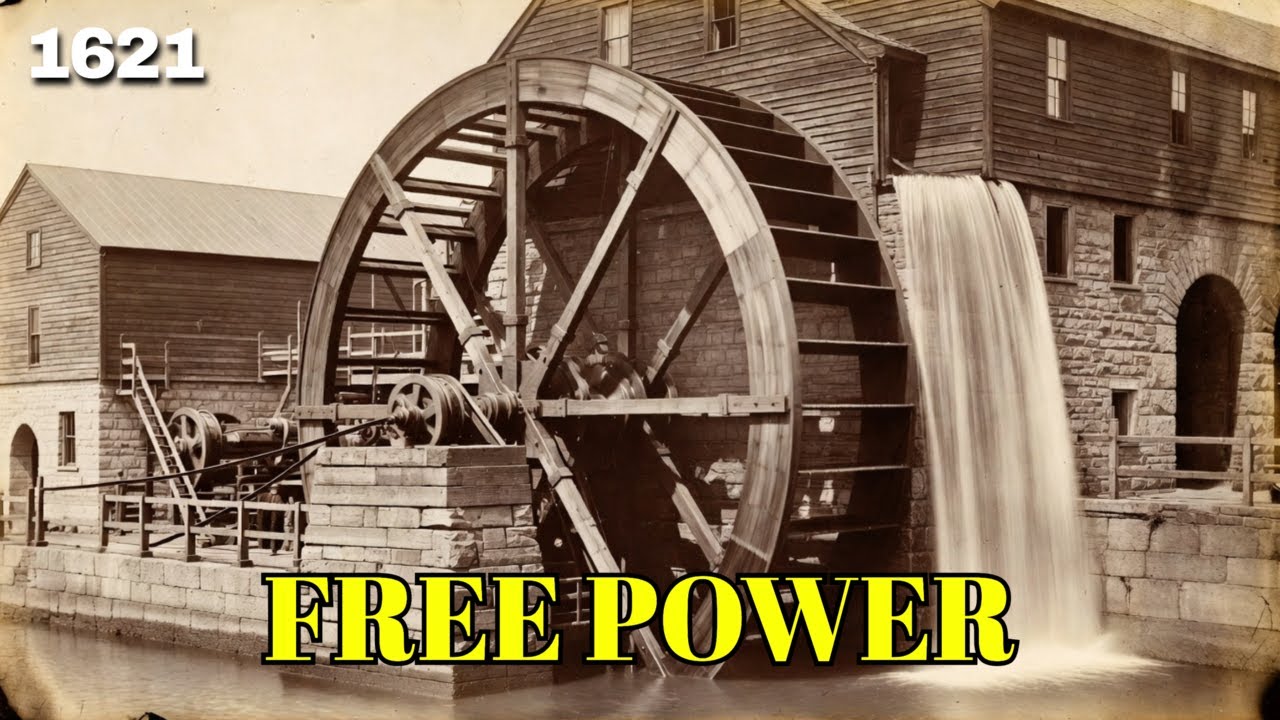 Before Electricity : How Forgotten Water Mills Powered Everything