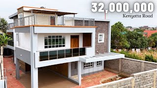 INSIDE Ksh. 29,000,000 4bedroom Maisonette Along Kenyatta Rd #housetour #realestate ❤️💯