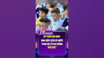 26 triệu học sinh, sinh viên trên cả nước tham dự Lễ khai giảng 
