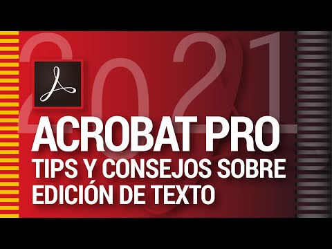 Video: ¿Cómo alineo el texto en Adobe Acrobat Pro DC?