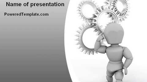 Initiative PowerPoint Template by PoweredTemplate.com