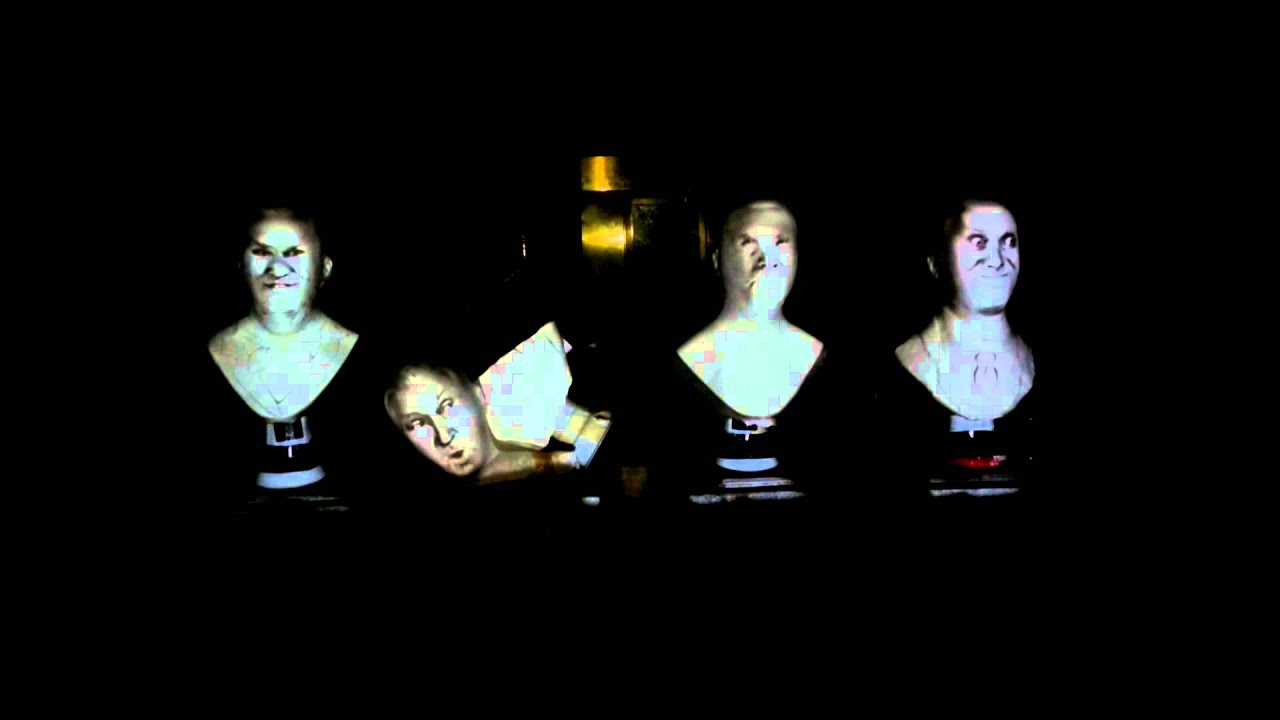 Haunted Mansion Singing Busts Prop (near finished) YouTube