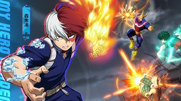 My Hero Academia: The Strongest Hero (Android/iOS) Official MMORPG Gameplay HD Graphics