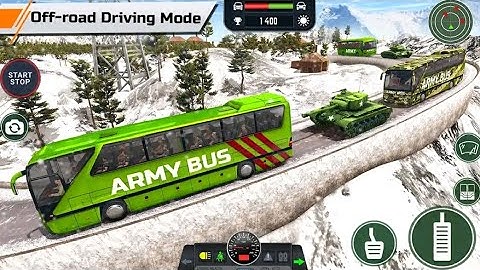 Army Bus Robot Car Game 3D | Android GamePlay #2
