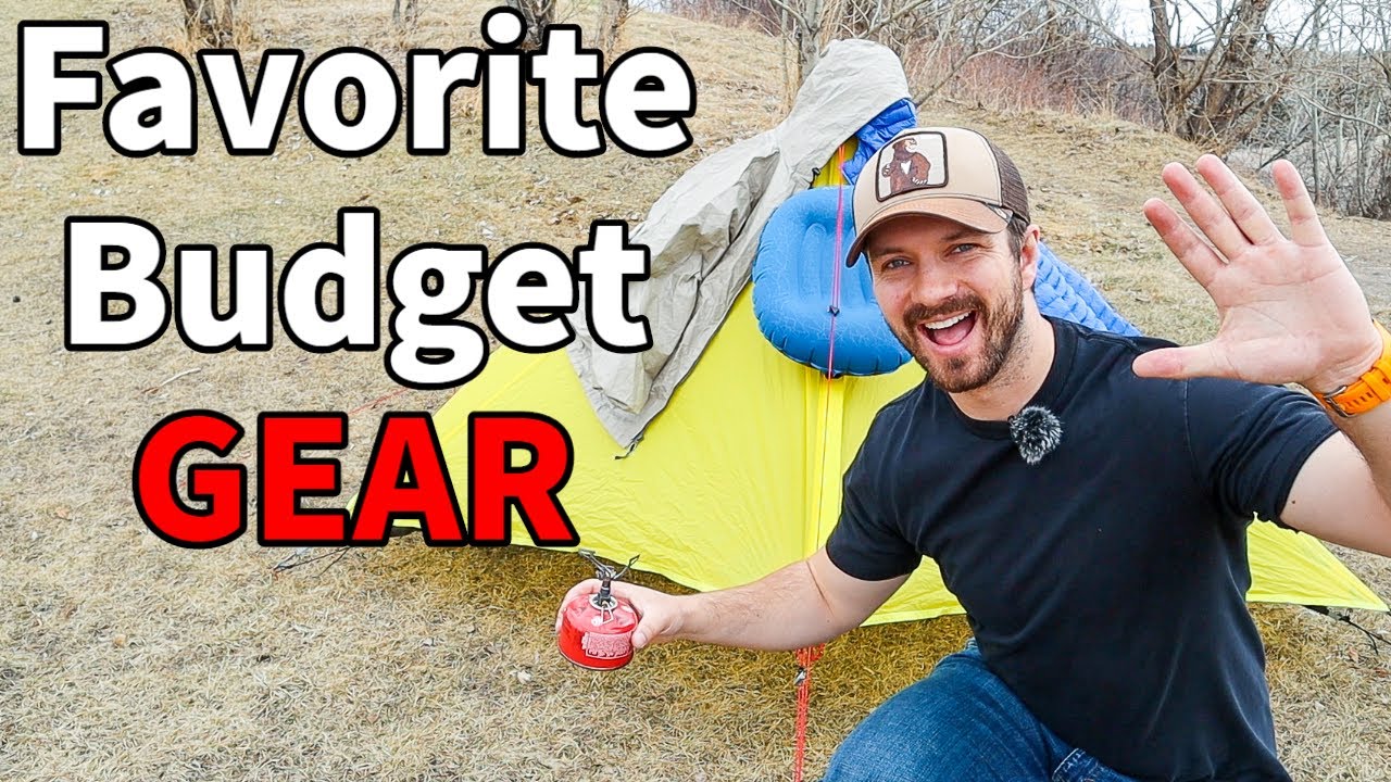 Best BUDGET Backpacking GEAR YouTube