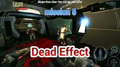Dead Effect - Story Walkthrough - Mission 5 - Cargo Bay