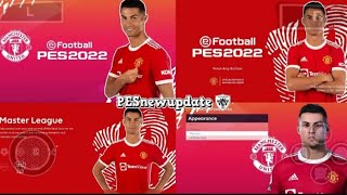 efootball PES 2022 PPSSPP MOBILE ENGLISH OFFLINE ps4 CAMERA , NEW KITS & UPDATED GRAPHICS