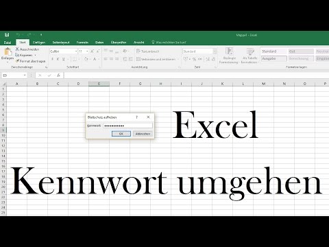 Video: So Entfernen Sie Das Passwort Aus Excel