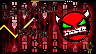 Geometry Dash [DEMON] - "Death Moon" by Caustic/Funnygame