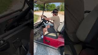 How to drive a golf cart