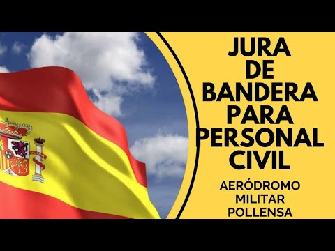 Jurament de Bandera del personal civil a Pollença