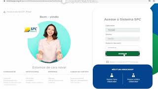 Consulta no sistema SPC Brasil