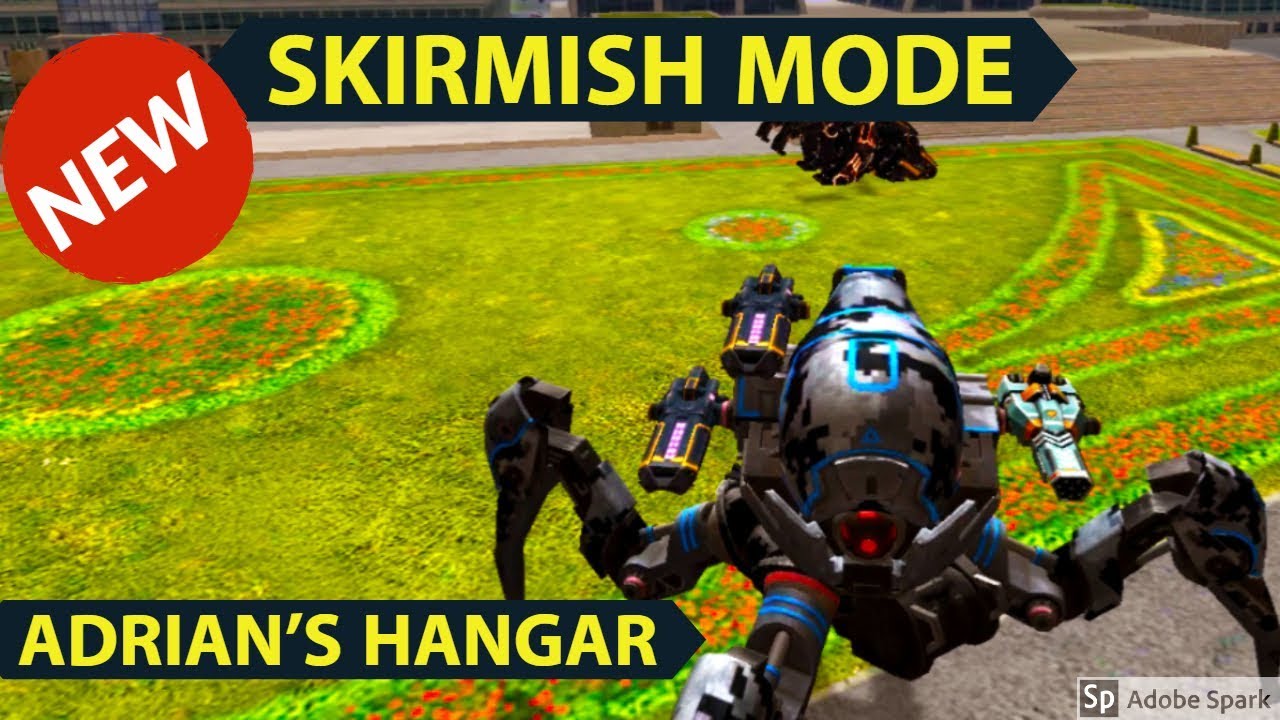 Adrian's Hangar - War Robots Skirmish Mode Gameplay