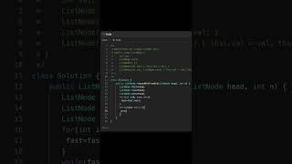 Day 4/30 #dsachallenge #leetcode19 #java #linkedlist