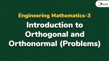 Orthogonal and Orthonormal - Problem 5 - Fourier Series - Engineering Mathematics 3