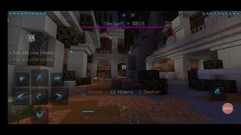 Extreme hide and seek minecraft the hive server!!!!