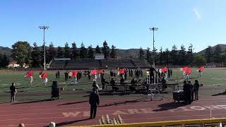 Lancaster Eagle Corps Band at Simi Valley High School 