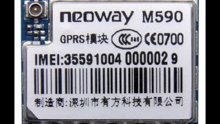 GSM/GPRS модуль neoway 590. Подключение и работа с ним.