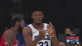 NBA 2K19 - Toronto Raptors vs Philadelphia 76ers