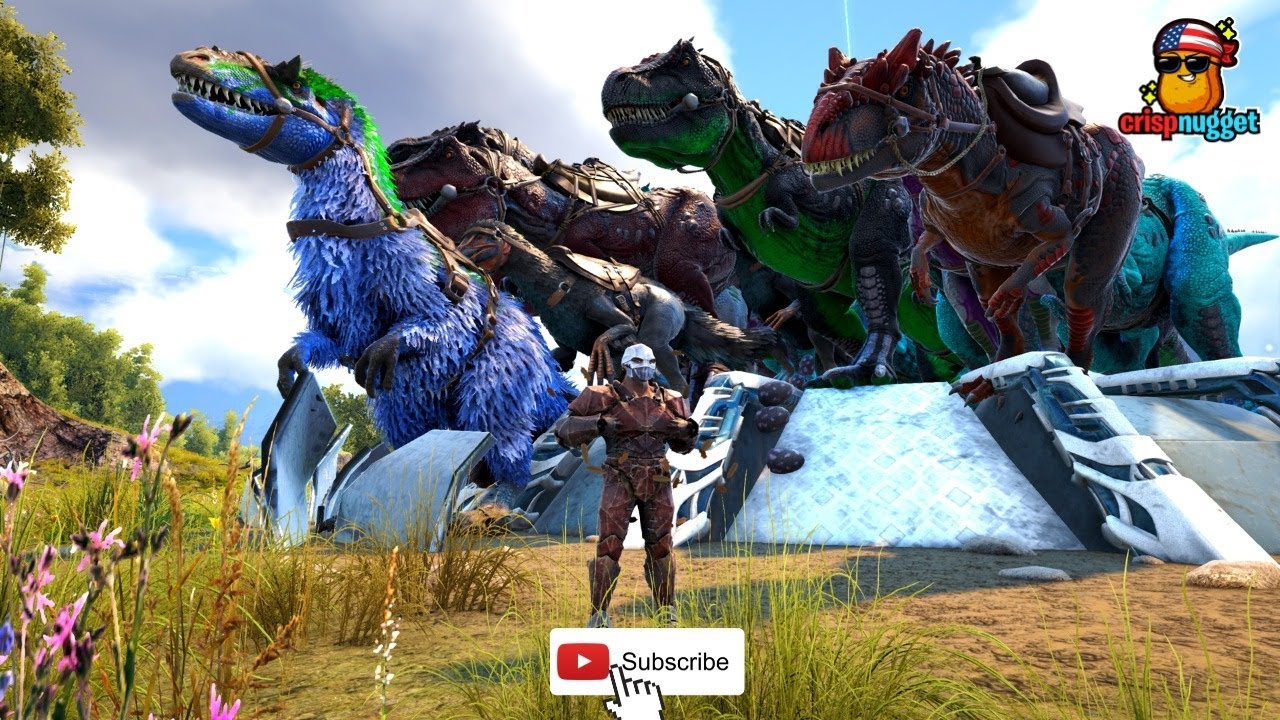 THE CENTER IS COMING TO A END! ALPHA BOSS FIGHT. | ARK SURVIVAL EVOLVED ...