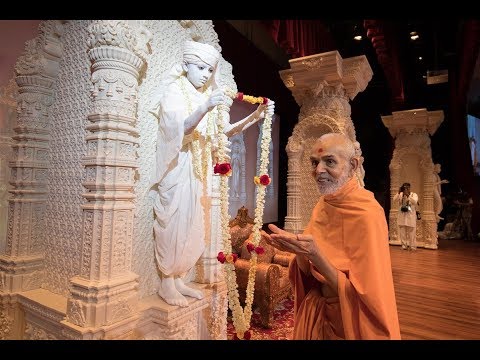 Swaminarayan Akshardham Stambh Pujan |Pramukh Swami Maharaj | Upload By BAPS Channel