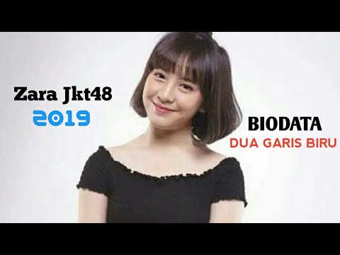 BIODATA ZARA JKT48  DUA  GARIS  BIRU  YouTube