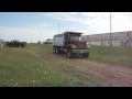 1986 Autocar dump truck - YouTube