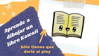 Como Dibujar Un Libro Abierto Kawaii En 5 Pasos - Dibujos Kawaii Fáciles