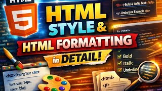HTML Style and HTML Formatting