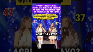 ARA MINA AND CRISTINE REYES #shorts #ytshorts #viral