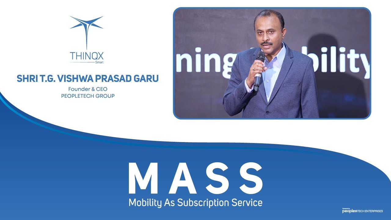 Shri T.G. Vishwa Prasad | Founder & CEO, PeopleTech Group | Thinqx Launch Event