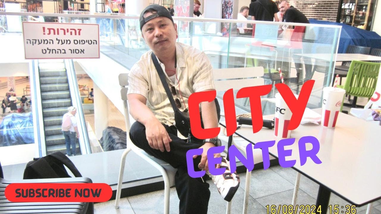 Israil Haifa City Center @diyanshvlogs