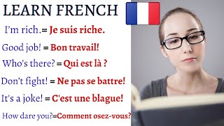 EVERYDAY life FRENCH Sentences, Phrases, Word Pronunciation Every Learner Must Know | Learn French