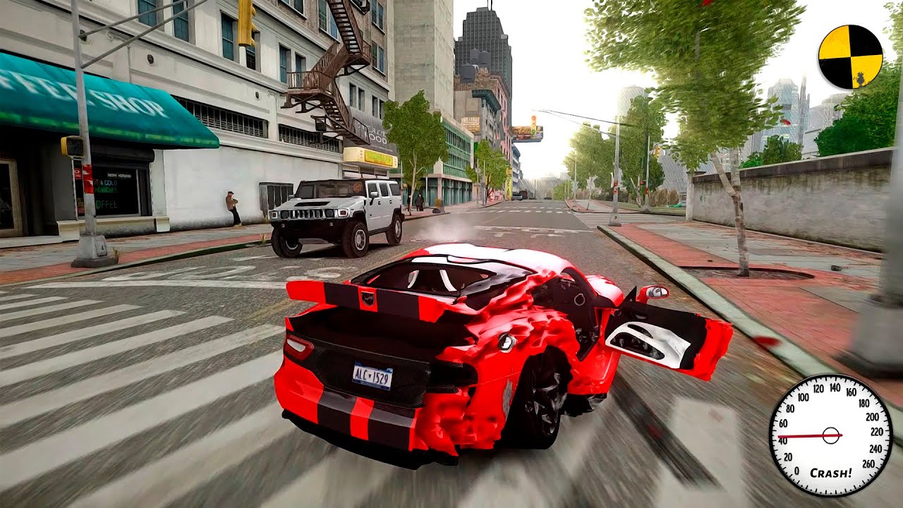 GTA 4 Crash Testing Real Car Mods Ep.463