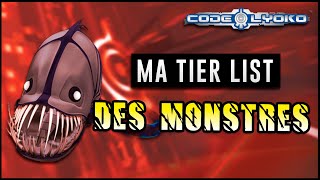 ►Ma TIER LIST des monstres de X.A.N.A. (CODE LYOKO)