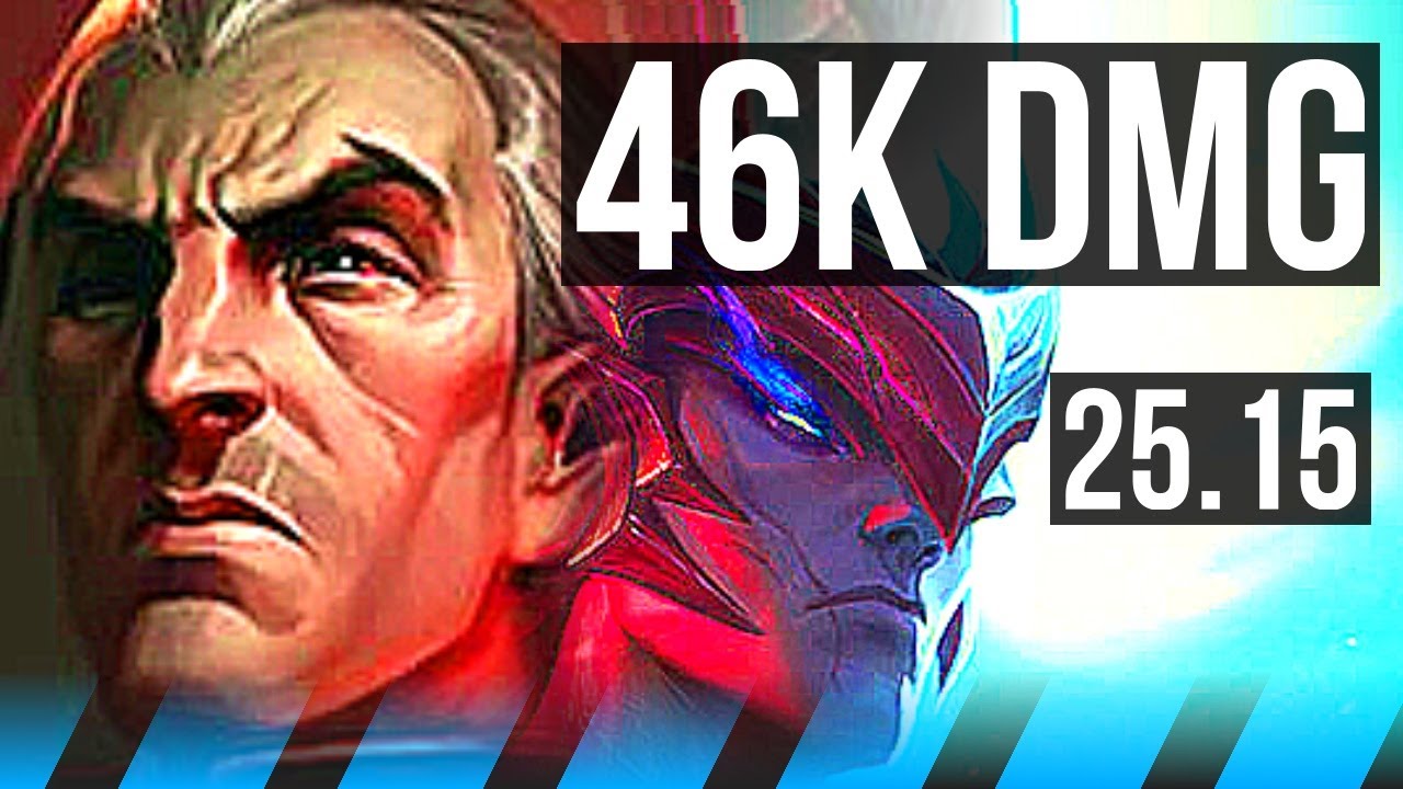SWAIN vs YONE (MID) | 6 solo kills, 46k DMG | EUW Master | 25.15