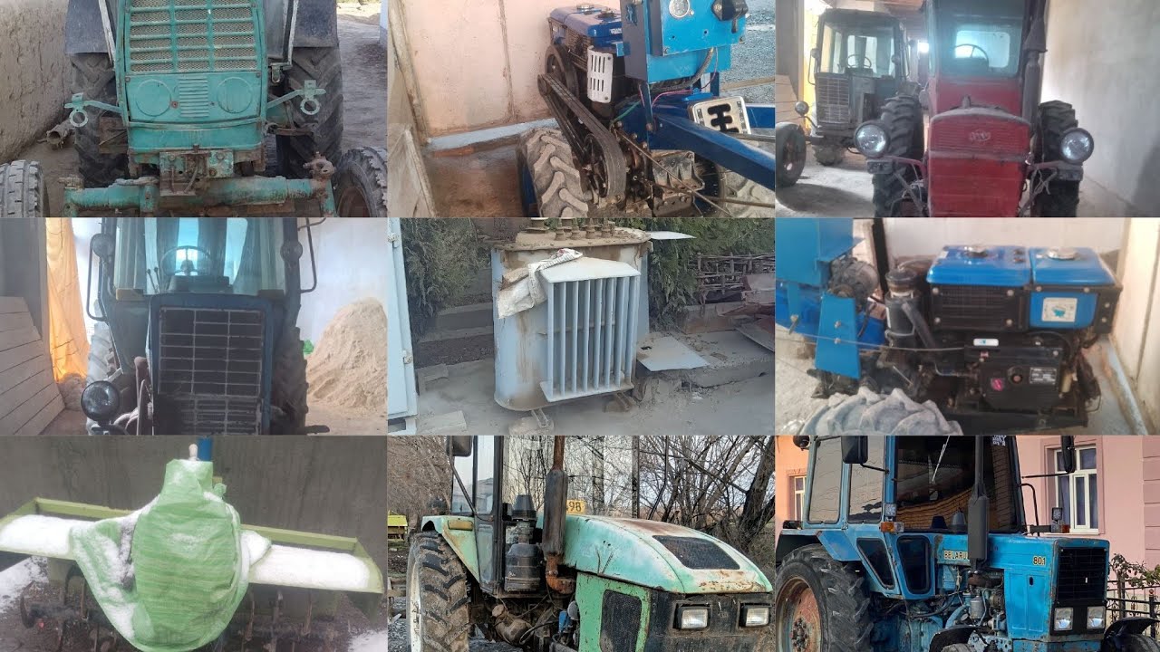 Barcha mtz ttz t28 t40 Belarus motobuloktir minitraktor mtz82.1 mtz80.1 va boshqa traktor narxlari 