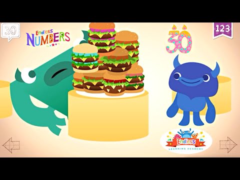 Endless Numbers 30 | Learn Number Thirty | Fun Learning for Kids