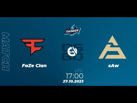 [ENG] FaZe vs SAW | Thunderpick World Championship 2023 | 27 October 2023