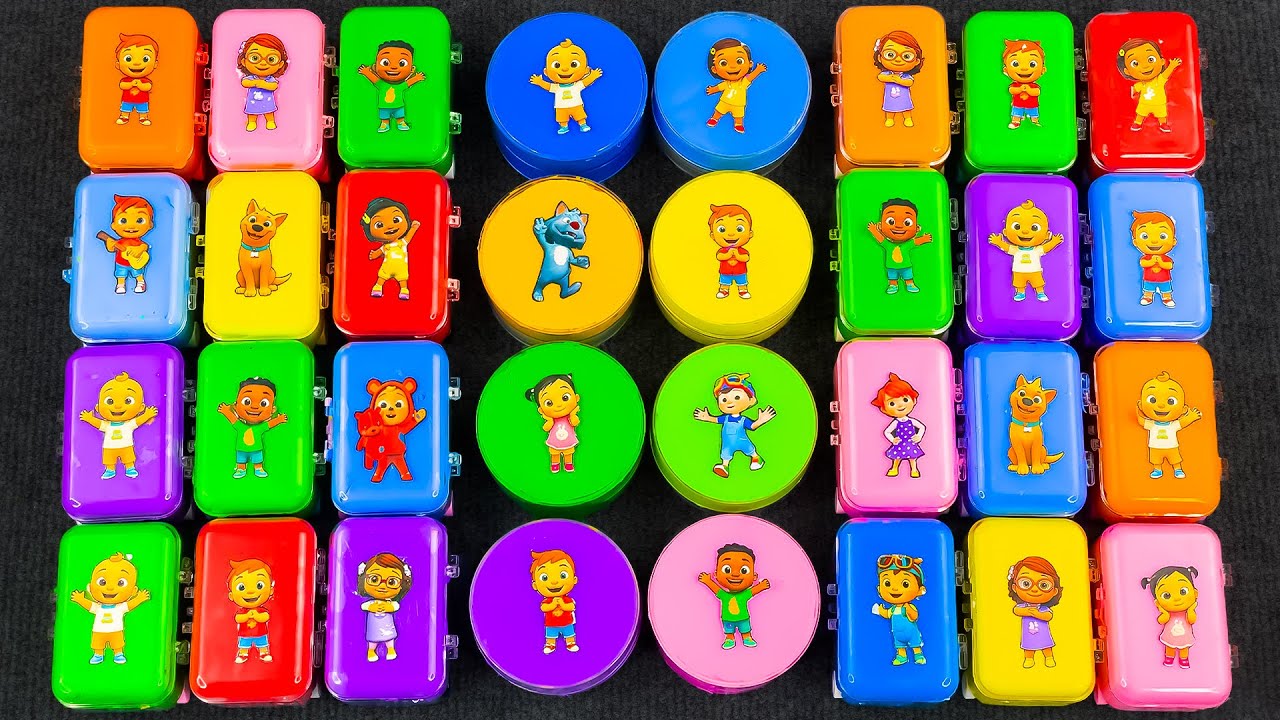 Cocomelon Clay & Slime Fun: Cocomelon - Looking For CLAY inside Suitcase, Rainbow EGGs, Ice Cream