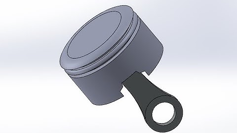 Engine Design Part2 : Crank Rod Design and Assembly