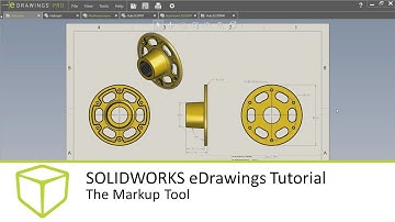 SOLIDWORKS eDrawings Tutorial - The Markup Tool