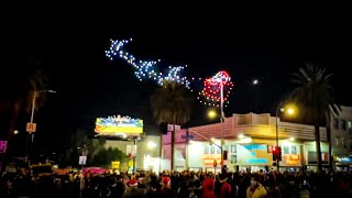 90th Hollywood Christmas Parade - Drone Light Show