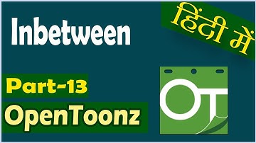 Inbetween tool in OpenToonz in Hindi (Part-13) | OpenToonz tutorial in Hindi | The Creator Bhai