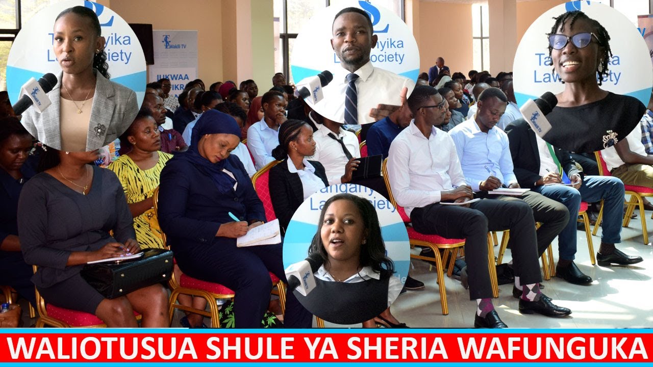 Wanafunzi waliotusua Shule ya Sheria wafunguka kuelekea kuwa mawakili