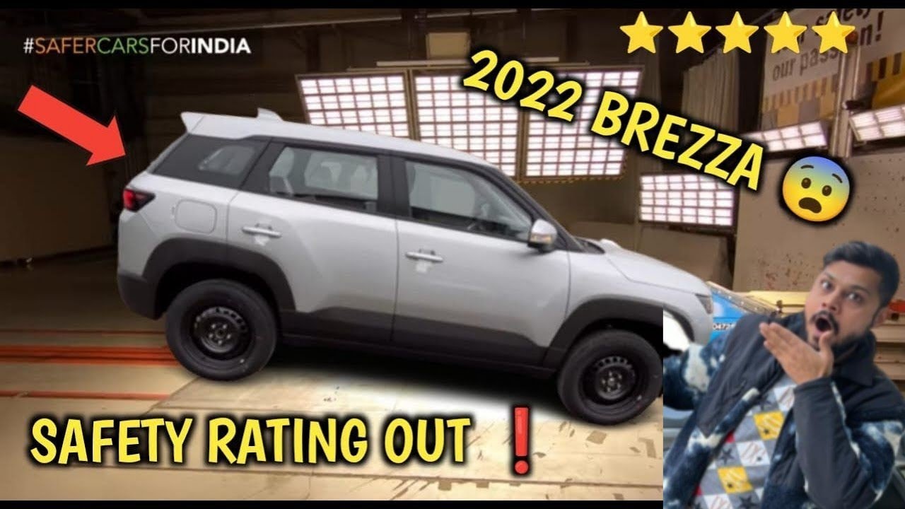 MY BREZZA CRASHED WITH TRUCK ✅ CRASH TEST हो गया भाई 😍 BUILD QUALITY - 5 STAR RATING 🔥