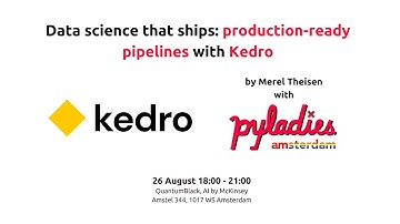 Data science that ships: production-ready pipelines with Kedro